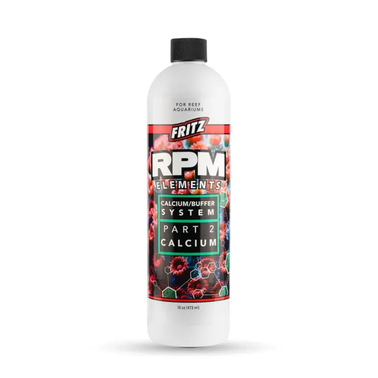 Fritz RPM calcium part 2, liquid calcium supplement, reef calcium buffer, calcium chloride aquarium, calcium dosing solution, RPM calcium buffer system, high purity calcium chloride, coral growth calcium supplement, marine tank calcium booster, calcium dosing reef tank